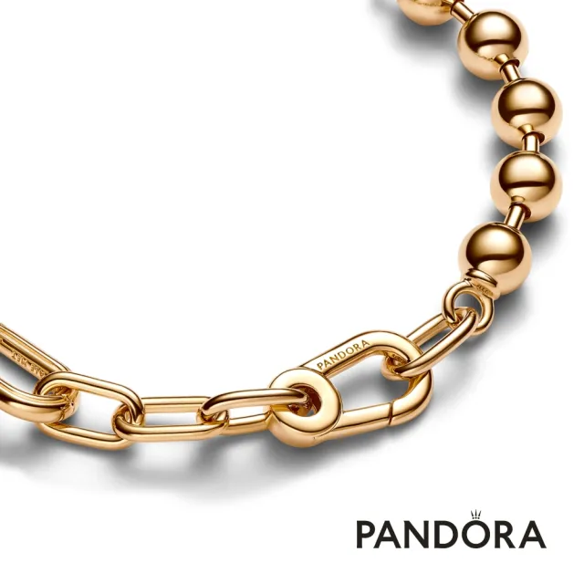 【Pandora 潘多拉】Pandora ME 金屬圓珠鏈圈手鏈