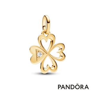【Pandora 潘多拉】Pandora ME 幸運草大型吊飾