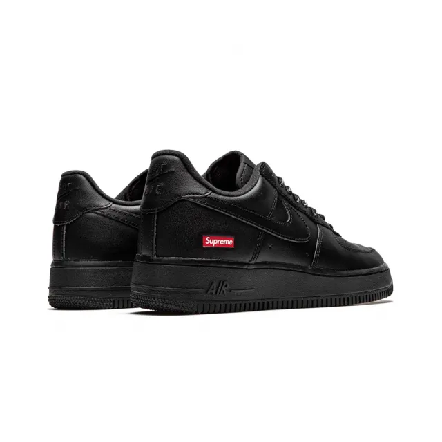 【NIKE 耐吉】Supreme x Nike Air Force 1 黑 聯名款 男鞋 休閒鞋 CU9225-001