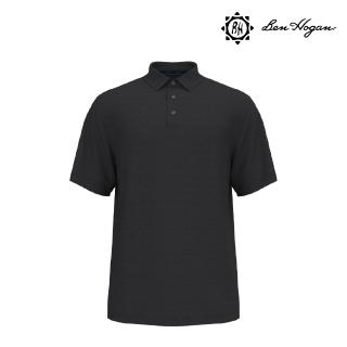 【Ben Hogan】VENTILATED HEATHER JACQUARD POLO 男士 高爾夫POLO衫 黑色(B3KSF046-004)