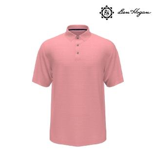 【Ben Hogan】VENTILATED HEATHER JACQUARD POLO 男士 高爾夫POLO衫 粉色(B3KSF046-675)