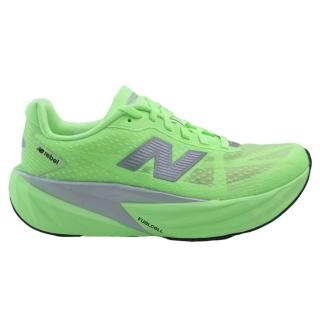 【NEW BALANCE】女慢跑鞋 FuelCell Rebel v5 D寬楦 (WFCXLZ5 綠/金屬銀)