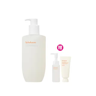 【Sulwhasoo 雪花秀】官方直營 淨透保濕潔顏油 400ml(卸妝油)