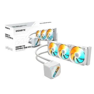 【GIGABYTE 技嘉】GAMING 360 ICE 白 飛鷹 水冷散熱器(不確定是否能裝可先問問詢問)