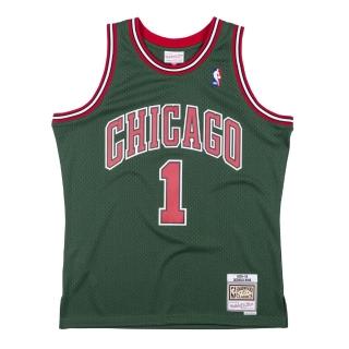 【MITCHELL & NESS】NBA 球迷版球衣 Derrick Rose 2008-09 Green Week 公牛 綠 籃球衣 背心