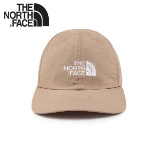 【The North Face】快乾棒球帽《沙丘褐》8CQ1/棒球帽/機能帽/吸濕排汗/戶外休閒/日常穿搭