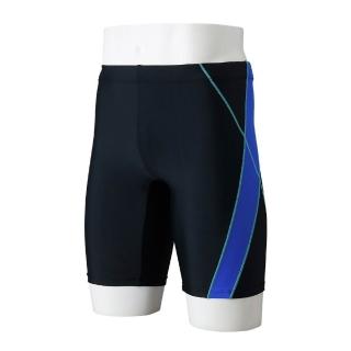 【MIZUNO 美津濃】Fitness 男泳褲 長四角泳褲 附立體CUP (N2JBD106-)