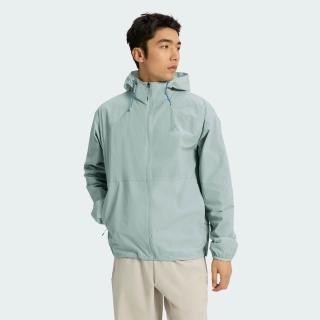 【adidas 愛迪達】運動 休閒 風衣 連帽 男外套 TH LW WV JKT(KR2512)