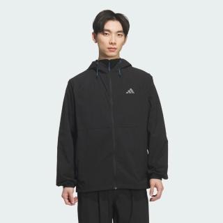 【adidas 愛迪達】運動 休閒 風衣 連帽 男外套 TH LW WV JKT(KR2511)