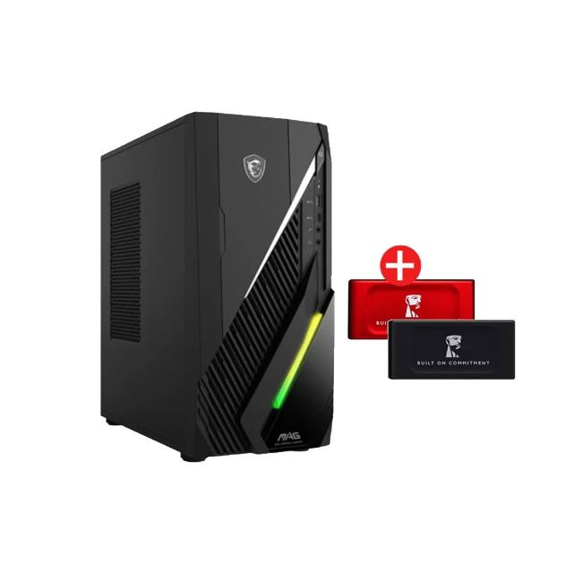 【MSI 微星】+1TB外接SSD★i5 RTX5060Ti-16G電競電腦(MAG Infinite E1/i5-12400F/16G/1TB SSD/W11H)