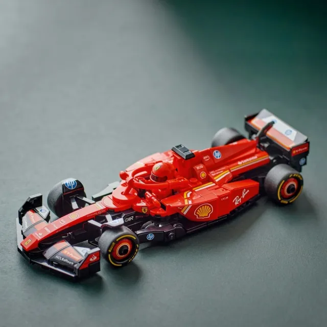【LEGO 樂高】極速賽車系列 77242 Ferrari SF-24 F1賽車(一級方程式 法拉利 兒童玩具 積木)
