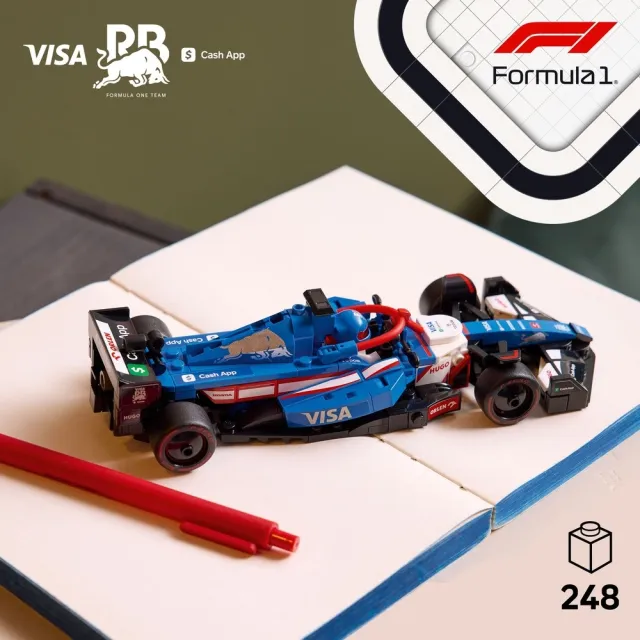 LEGO 樂高】極速賽車系列77246 Visa Cash App RB VCARB 01 F1賽車(一級