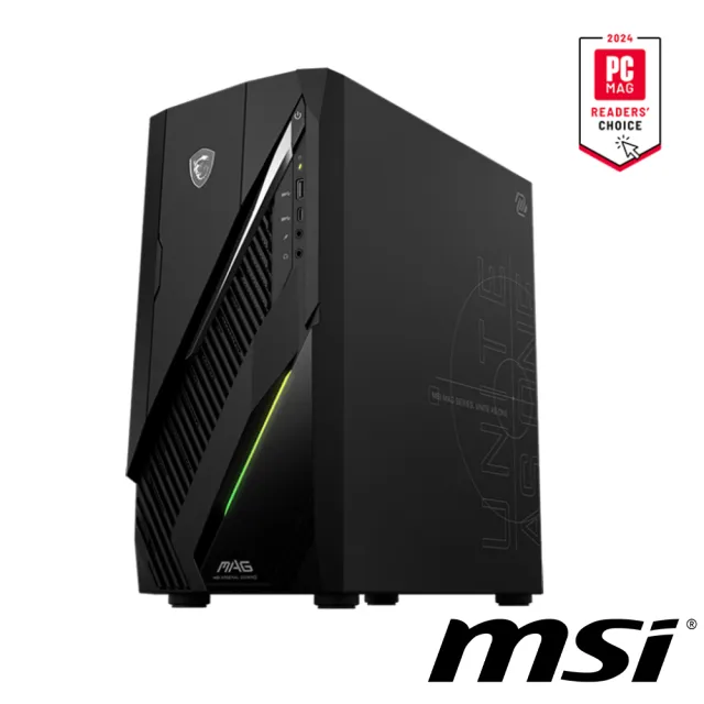 【MSI 微星】i5 RTX5060Ti-16G 電競電腦(MAG Infinite E1 12-008TW/i5-12400F/16G/1TB SSD/W11H)