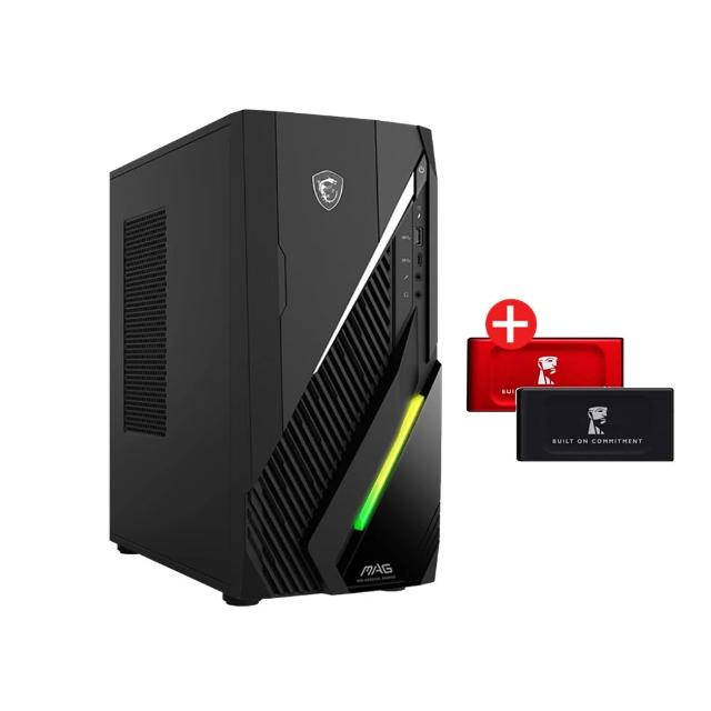 【MSI 微星】+1TB外接SSD★i5 RTX5060Ti-16G 電競電腦(MAG Infinite E1/i5-12400F/16G/1TB SSD/W11H)