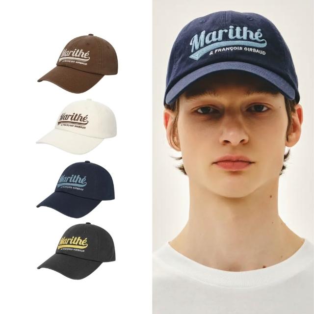 【MARITHE FRANCOIS GIRBAUD】官方旗艦 復古LOGO刺繡棒球帽(多款任選)