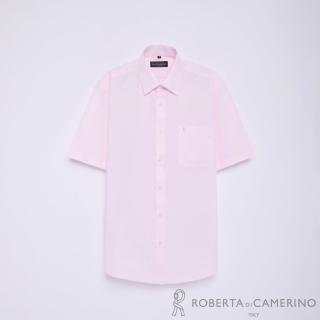【ROBERTA 諾貝達】職場必備基本款細斜紋 紳士短袖襯衫 RCD66-72