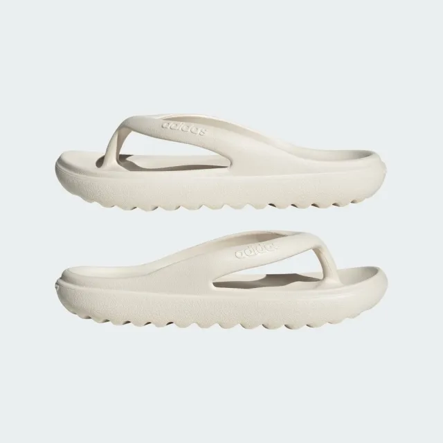 【adidas 愛迪達】Adilette Lumia Flip Flop 男女 拖鞋 米白 海邊 夾拖(HP6945)