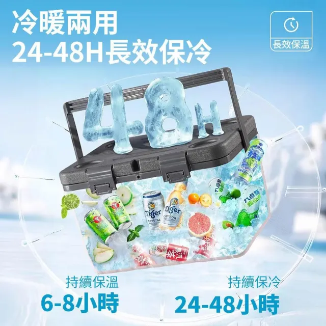 【小山THL】13.5L保溫箱 保冷箱 保冰箱 露營保冰桶(戶外露營野餐包/冰塊冷藏箱/保冰保溫箱/保冷袋/保溫包)