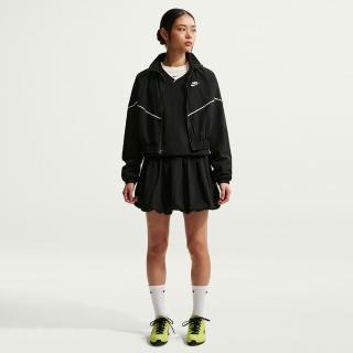 【NIKE 耐吉】短裙 女 運動風 泡泡裙 寬鬆 AS W NSW BUBBLE SKIRT 黑 IQ0062-010