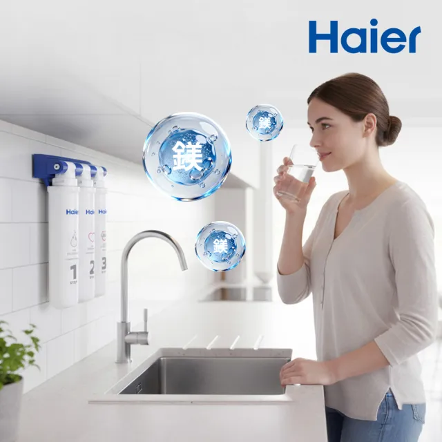 【Haier 海爾】快拆型超鎂濾淨水器(HR-WF-QDUF800A1 基本安裝)