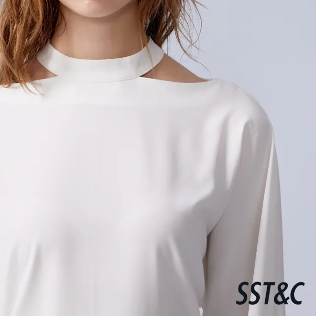 【SST&C】女裝_白色簡約長袖上著82126306003(換季55折)
