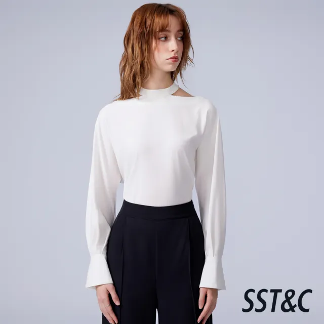 【SST&C】女裝_白色簡約長袖上著82126306003(換季55折)