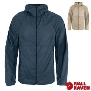 【Fjallraven】男 Keb L☆tt Wind Jacket 輕薄抗撕裂連帽風衣.防曬外套.夾克/可收納至自身口袋內/ 12500191
