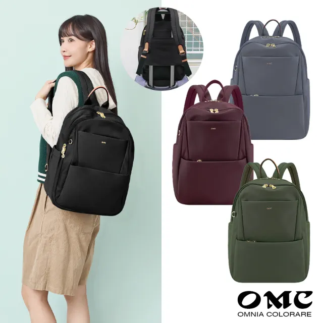 【OMC】休閒商務紓壓後背包03486(4色可選)