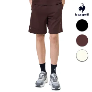 【LE COQ SPORTIF 公雞】抗UV針織短褲 男女款 3色 LWX83081