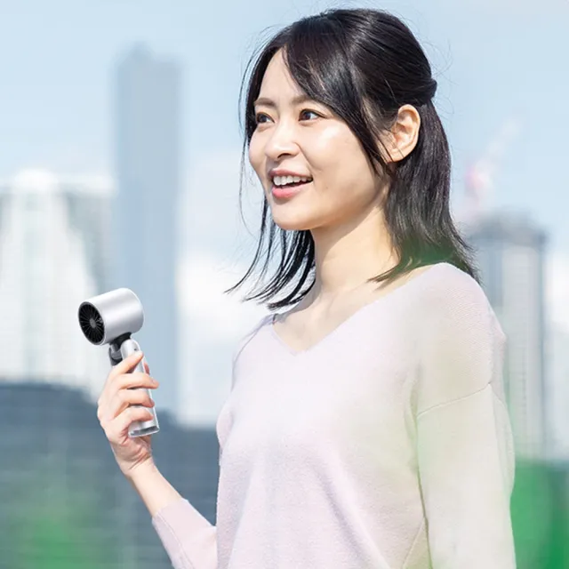 【YUNMI】100檔冰敷渦輪多功能風扇 掛脖風扇 手持風扇 頸掛風扇 脖掛風扇 隨身風扇 可立可折疊桌面電風扇
