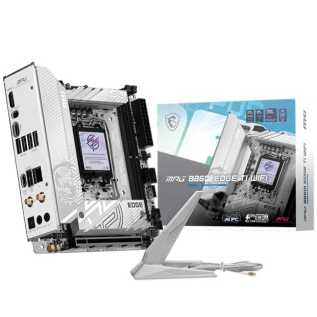 【MSI 微星】MPG B860I EDGE TI WIFI主機板