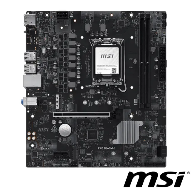 【MSI 微星】PRO B860M-E 主機板