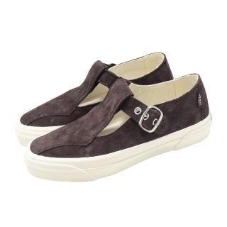 【VANS】休閒鞋 LX Mary Jane 93 男女鞋 深棕 繫帶 麂皮 瑪莉珍鞋 VN000D8ZCHU