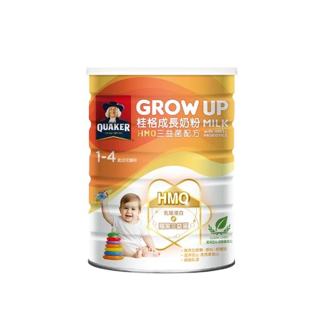 【QUAKER 桂格】HMO三益菌成長奶粉 1500g/罐(3號 1-4歲幼童適用)