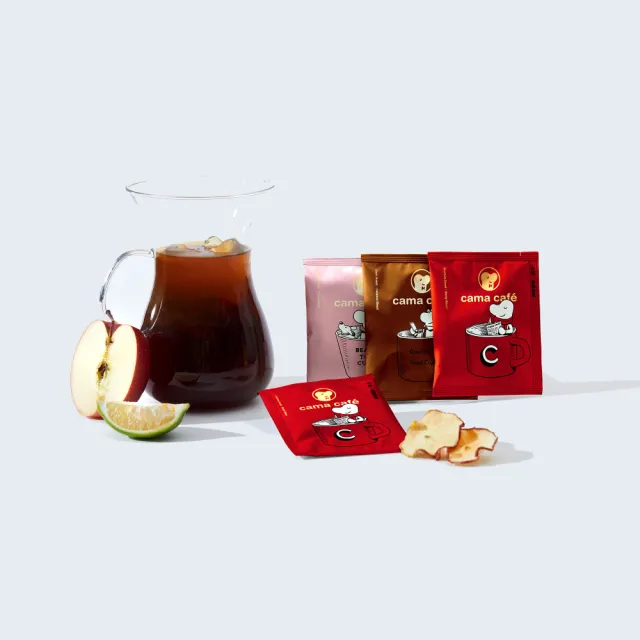 【cama cafe】鎖香煎焙濾掛咖啡30入禮盒2盒組-淺焙柑橘花蜜/中焙香醇堅果/深焙醇厚焦糖(共60入)中秋禮盒;中