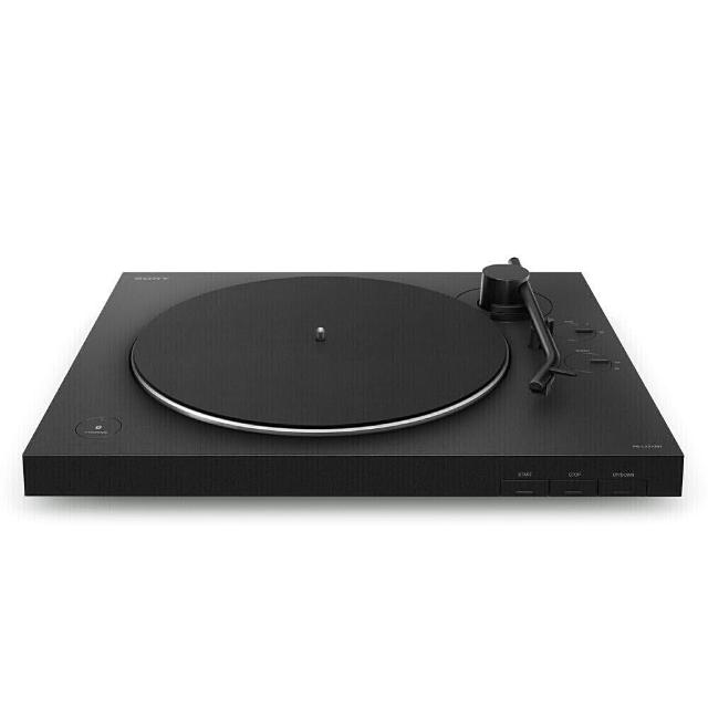 SONY 索尼 PS-LX310BT 黑膠唱盤，提供高品質的黑膠唱片播放體驗，支援 RCA 接駁方式，輕巧設計，黑色外觀，低功耗 (<10W)，適閤家庭或室內使用。