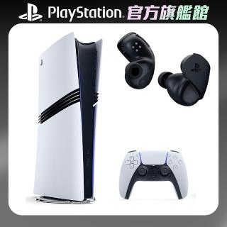 【SONY 索尼】PS5 Pro 遊戲主機+《PS5 PULSE Explore 無線耳塞式耳機(午夜黑)》