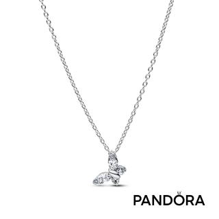 【Pandora 潘多拉】蝶舞吊墜項鏈