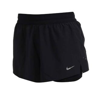 【NIKE 耐吉】女DRI-FIT中腰二合一運動短褲-休閒 三分褲 訓練(HJ5377-010)