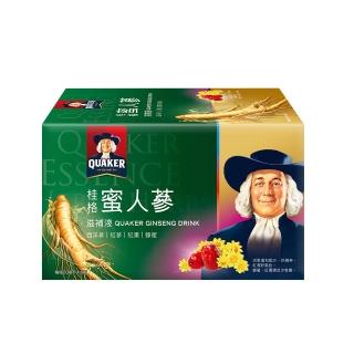 【QUAKER 桂格】養氣蜜人參滋補液60ml×6入×1盒(共6入)