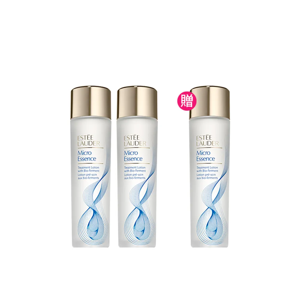 【Estee Lauder 雅詩蘭黛】微分子肌底原生露 100mlx2(一抹即嫩 秒滲透 超爆水/化妝水/水精華)