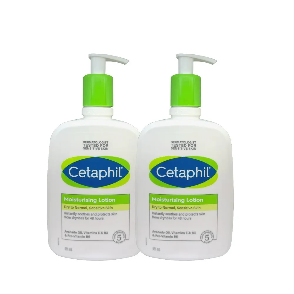 【Cetaphil】長效潤膚乳 591ml 20oz 2入組(溫和乳液 全新包裝配方升級)