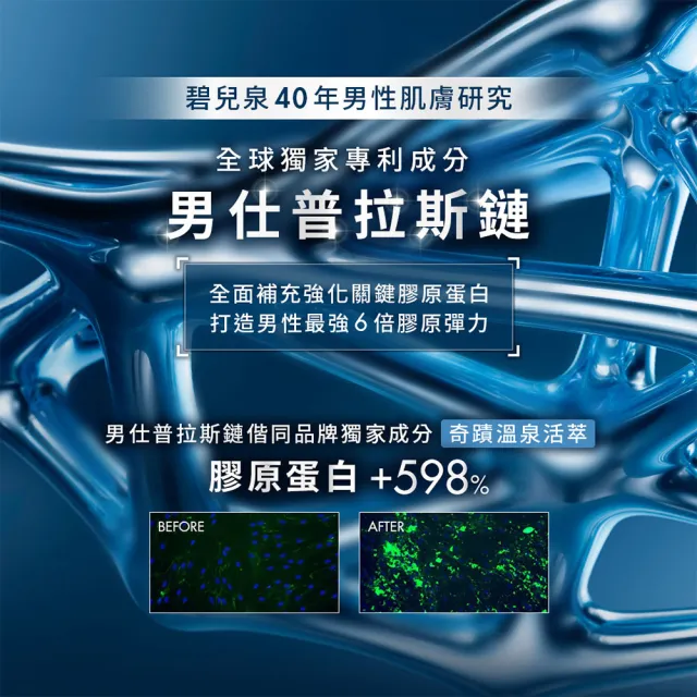 【Biotherm 碧兒泉】官方直營 男仕 極量緊緻輪廓霜50ml(BIOTHERM男仕保養/超級電波霜)