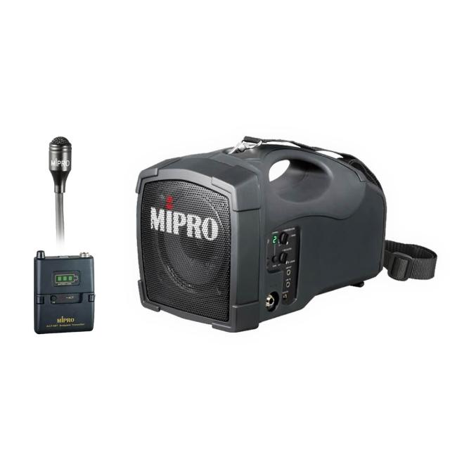 【MIPRO】MA-101G 配1領夾式 麥克風(5.8GHz 單頻無線麥克風攜帶型喊話器)