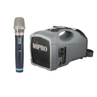 【MIPRO】MA-101B 單頻道無線喊話器UHF (ACT-32H 配件三擇一)