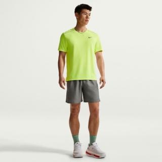 【NIKE 耐吉】短袖上衣 男 AS M NK DF UV MILER SS 跑步 透氣 乾爽 運動 休閒 Dri-FIT 黃 (IF2083737)