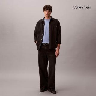 【CALVIN KLEIN】官方旗艦館CK 超寬版重磅 T 恤 藍色