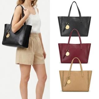 【See by Chloe’】TILDA 麂皮拼接牛皮托特包(任選)