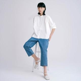 【giordano ladies】26SS 復古水洗工裝風格牛仔褲(02426004)