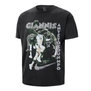 【NIKE 耐吉】MIL M NK CTS OGC GA SS TEE 黑 短袖 男款 NBA 短T II7128-010